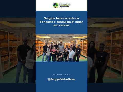 Sergipe bate recorde na Fenearte e conquista 3º lugar em vendas #Shorts
