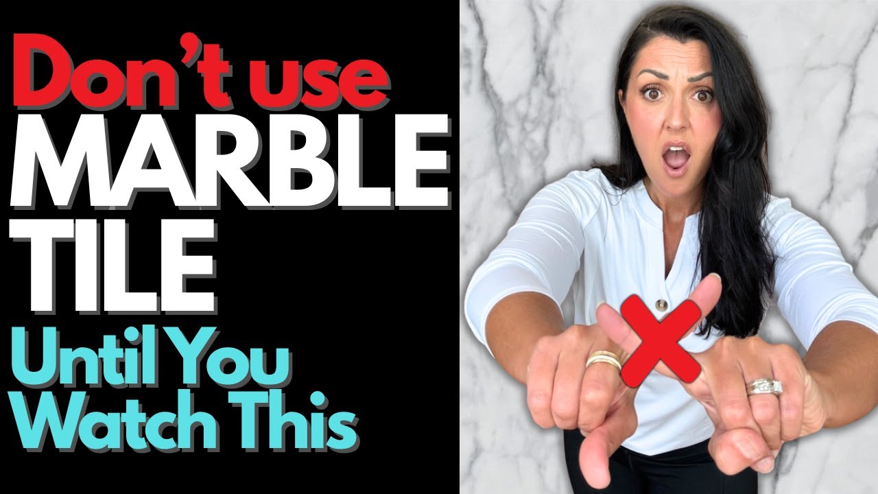 Marble Tile Pros & Cons - Install & Styling Tips / Design. Build. Style.