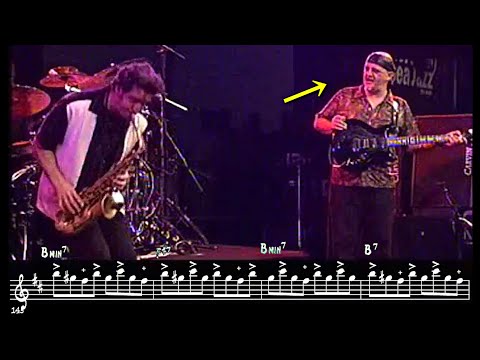 Saxophonist gets shred-approved ✅ by the guitarist
