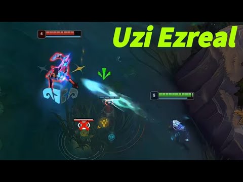 UZI EZREAL VS ASHE ,HIS EZREAL IS SO CLEAN!