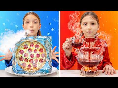 Ice Princess vs Fire Princess! ❄️🔥 A Fairy-Tale Battle