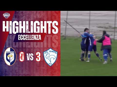 Excellence Football – Carbonia Calcio 1939-US Tempio 1946 0-3 (Highlights)