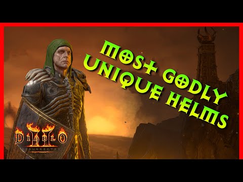 Diablo 2 Resurrected - Most Godly Unique Helms in the Game