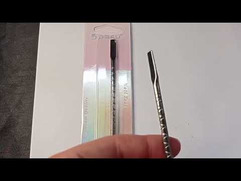 ESPÁTULA DUPLA PARA UNHA DAFU