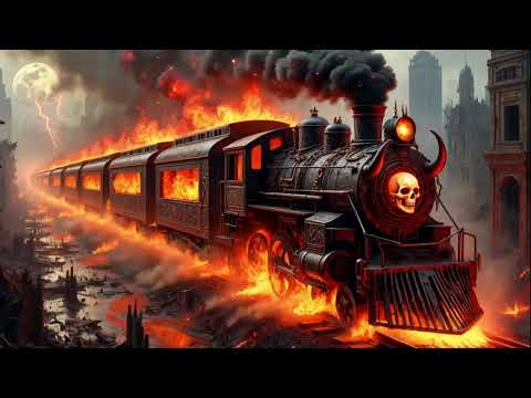 HELL TRAIN – A Demonic Engine Roaring Through the Apocalypse 🔥🚂💀 AI Animation