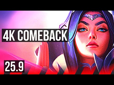 IRELIA vs VAYNE (TOP) | 9/1/9, 4k comeback, Legendary | KR Master | 25.9