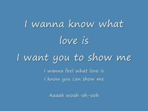 I want to know what love is - Foreigner (Lyrics).