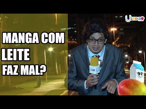 MANGA COM LEITE FAZ MAL?