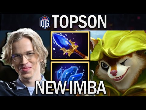 OG.TOPSON HOODWINK WITH AGHANIM'S SHARD AND SCEPTER - DOTA 2 GAMEPLAY