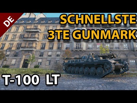 Meine SCHNELLSTE Tier X 3te Gunmark - T-100 LT - Streamhighlight