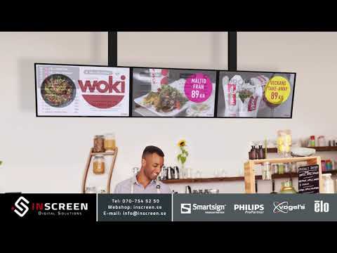 Inscreen mediaproduktion - Digitala menytavlor