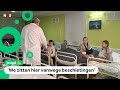 Kinderen krijgen hulp in schuilkelder van ziekenhuis
