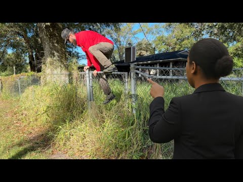 She Said I DIDN'T have PERMISSION... But I Mowed It Anyways