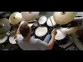 Drumming in 4/4 improvisation inspired by Jack DeJohnette's groove on John Scofield's "So Sue Me "