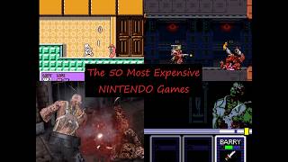 The 50 Most Valuable Nintendo Retro Games! (NTSC Commercial Releases Only)