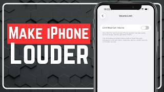 How To Increase iPhone Volume By 200% (Hidden Settings)
