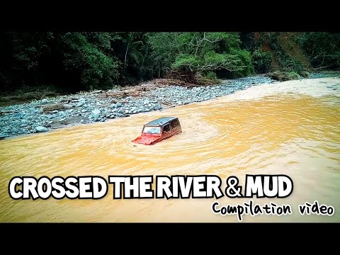 Offroad 4x4  Compilation cross the river and mud