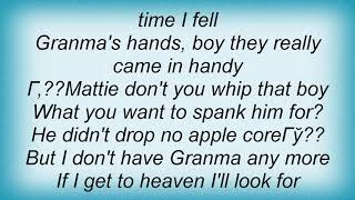 Simply Red - Gramma&#39;s Hands Lyrics