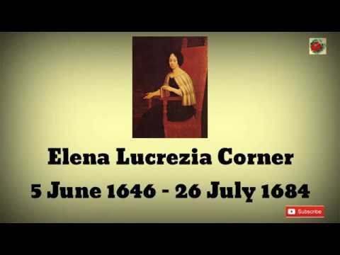 Elena Lucrezia Corner || 373rd Birthday || Google Doodle Remembers Elena Cornaro Piscopia