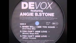 DEBOX ft. ANGIE B.STONE - YOU CAN'T HIDE LOVE