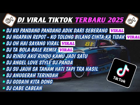 DJ TIKTOK TERBARU 2025-🎵DJ KU PANDANG PANDANG ADIK DARI SEBERANG🎵DJ NGAPAIN REPOT FULL ALBUM