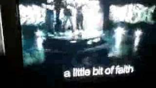 A little bit of faith