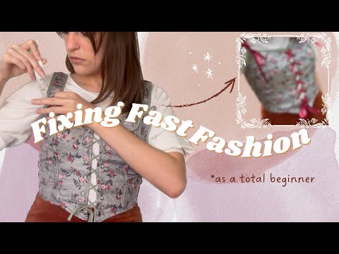 Fixing Fast Fashion (as total beginner)