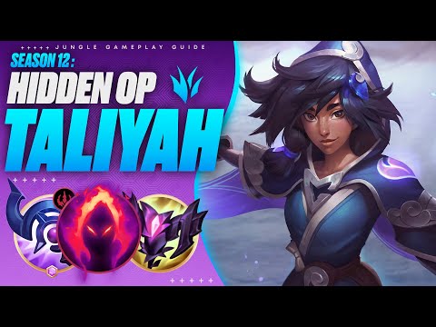 Why No One Plays TALIYAH JUNGLE (And Why You SHOULD!) | Season 12 Jungle Guide League of Legends