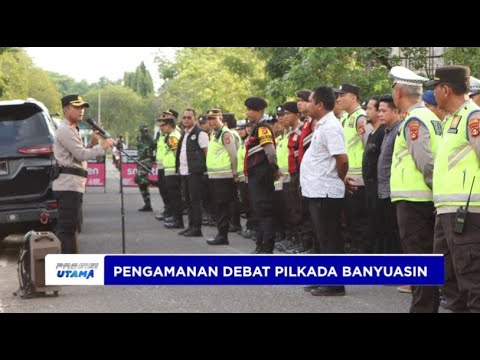 POLISI KERAHKAN 300 PERSONEL AMANKAN DEBAT PILKADA BANYUASIN