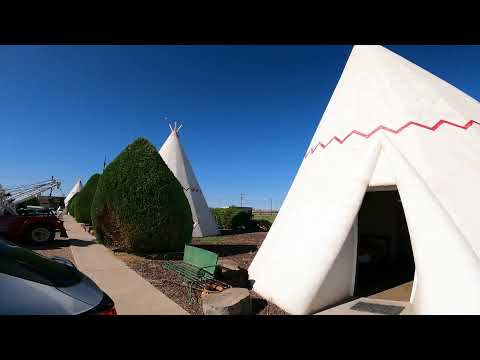 Wigwam Motel Room Tour Holbrook Arizona 4K