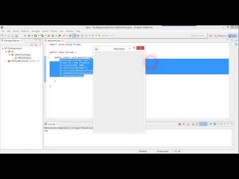 Java Gui Tutorial1 Sinhala