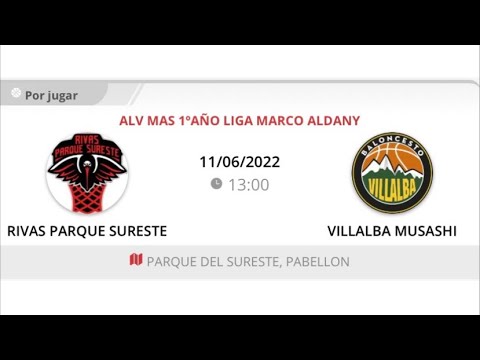 Alevin masc 11 RIVAS PARQUE SURESTE - VILLALBA MUSASHI