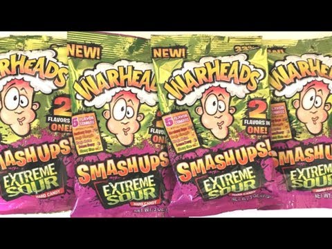 Warheads Smashups Extreme Sour Review w/ Adam The Woo & BlumGum