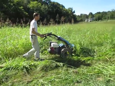 Demo: BCS 853 Walk-Behind Tractor w/ 59" Double-Action Cutter Bar Mower