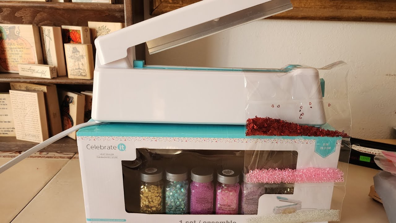 Recollections Heat Sealer Review- Heat Seal More Than You Know & A Word (A NEW HEART)