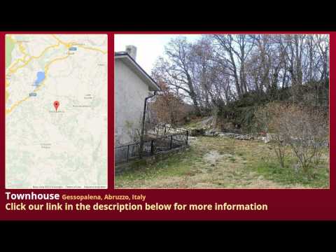 Townhouse for Sale in Gessopalena, Abruzzo, Italy on italianlife.today
