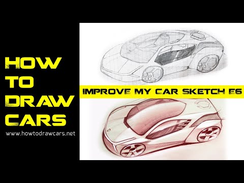 Draw Better Car Designs Now! - Improve My Car Sketch 6