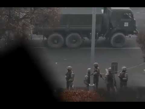 Kazakhstan military moving to clear Almaty from the protesters