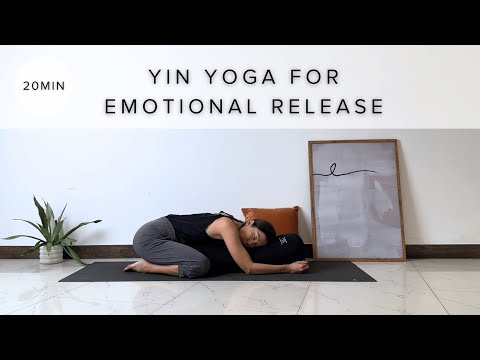 20 Min Yin Yoga For Exhaustion | Emotional Release