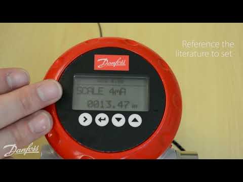 Set up and configuration of a danfoss aks4100u liquid level ...