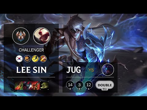 Lee Sin Jungle vs Rek'Sai - KR Challenger Patch 10.22