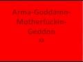 Marilyn Manson Arma-Goddamn-Motherfuckin-Geddon With Lyrics