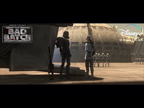 Crosshair meets Lieutenant Nolan | The Bad Batch Season 2 Episode 12 “The Outpost”