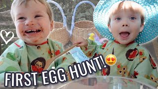 THEY'RE SO MUCH FUN NOW! Rice Crispy Cakes, Lambs & First Easter Egg Hunt!