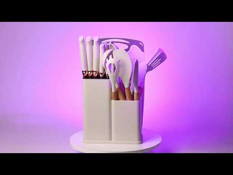 Миниатюра изображения товара Набор кухонных приборов Sundays Home YHX5090103 (белый)