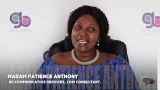 Exclusive interview with Mad. Patience Anthony