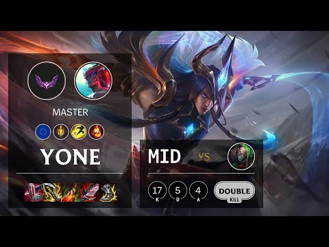 Yone Mid vs Singed - EUW Master Patch 12.4