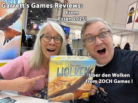 Garrett's Games Reviews Uber den Wolken at Essen 2025!