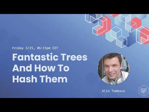 Fantastic trees and how to hash them   Alin Tomescu
