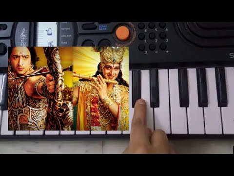 How to play Mahabharat song in keyboard sa77 tutorial